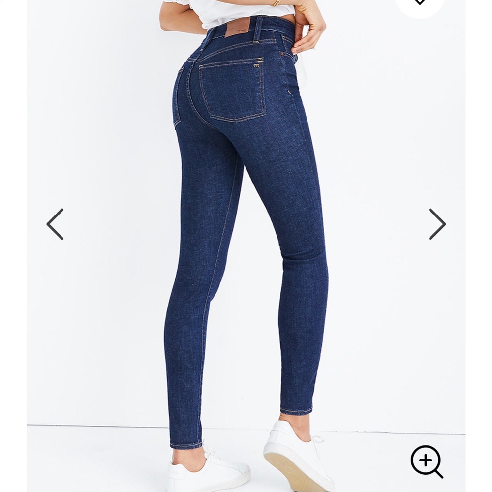 NWT Madewell Curvy High-rise skinny jeans